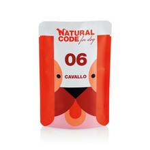 Natural Code 06 Konina - Mokra karma dla psa, saszetka 100g lub 300g