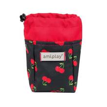 Amiplay - torebka na przysmaki dla psa, kolekcja BeHappy, wzór Cherry