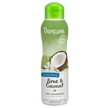 Tropiclean Shed Control Lime & Coconut Pet Shampoo - szampon zmniejszający wypadanie sierści, dla psów i kotów