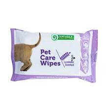 Nature’s Protection Pet Care Wipes Lavender - antybakteryjne chusteczki nawilżane, 15 sztuk