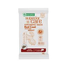 Nature's Protection Snack Red Coat Healthy Skin & Coat - przysmak dla psów ras rudych i brązowych, na zdrową skórę i sierść, 160g
