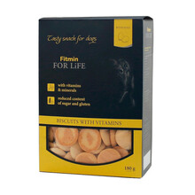 FITMIN FOR LIFE Dog Biscuits - Biszkopty dla psa, 180g