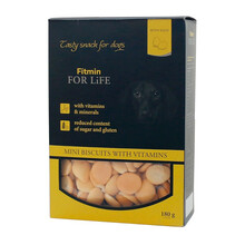 FITMIN FOR LIFE Dog Biscuits Mini - Biszkopty dla psa, 180g