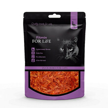 FITMIN FOR LIFE cat treat duck jerky - przysmak dla kota, 70g