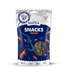 BALTICA Training SNACKS - Naturalne, przysmaki dla psów z suszonymi krewetkami i krylem, 200g