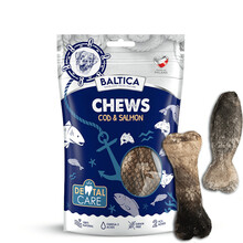 BALTICA Chews Cod & Salmon - 100% naturalne rybne gryzaki dla psa, 2szt