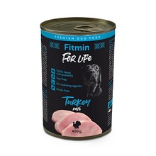 FITMIN FOR LIFE Dog Monoprotein Turkey - mokra karma dla psa z indykiem
