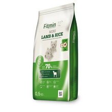 Fitmin Dog Mini Lamb&rice - Karma sucha dla dorosłych psów ras małych