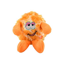 PET NOVA Orange Monster - Pluszowa zabawka dla psa, 17cm
