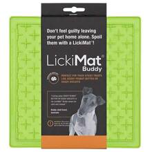 LickiMat Classic Buddy - miękka mata do lizania dla psa i kota, zielona