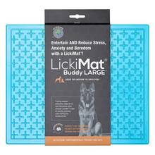 LickiMat Classic Buddy XL - miękka mata do lizania dla średniego i dużego psa, turkusowa