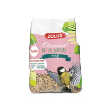 ZOLUX Mieszanka ziaren dla ptaków ogrodowych z orzechami i słonecznikiem 2,5KG