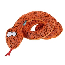 COOCKOO REGGIE ORANGE pomarańczowy wąż, zabawka dla psa 140x10x10cm