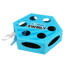 COOCKOO SWIRLY interaktywna zabawka dla kota, Niebieska