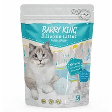 BARRY KING Naturalny Extradrobny - Podłoże silikonowe, żwirek dla kota 5L