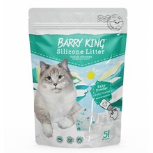BARRY KING Baby Powder - Podłoże silikonowe, żwirek dla kota 5L