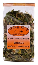 Herbal Pets Brokuł - chipsy naturalne dla gryzoni 50g