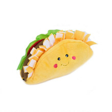 ZIPPYPAWS PLUSZ TACO - Smakowita pluszowa zabawka psa, 11,5cm