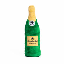ZIPPYPAWS Happy Hour Crusherz Champagne - pluszowa zabawka psa z miejscem na butelkę