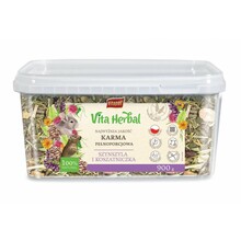 VITAPOL Vita Herbal karma pełnoporcjowa dla szynszyli i koszatniczki, wiaderko, 900g