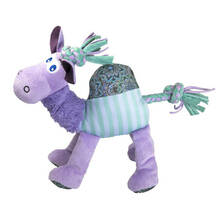KONG® Knots Carnival Camel - pluszowa zabawka dla psa, wielbłąd