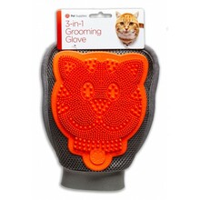 PET SUPPLIES 3w1 Grooming Glove - rękawica pielęgnacyjna dla kota