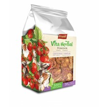 Vitapol Vita Herbal Pomidor suszony- przekąska dla gryzoni i królika, 70g