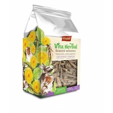 Vitapol Vita Herbal Korzeń mniszka - przekąska dla gryzoni i królika, 150g