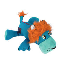 KONG® Cozie Ultra Lucky Lion M - zabawka dla psa, pluszowy lew z grzechotką i piszczałkami
