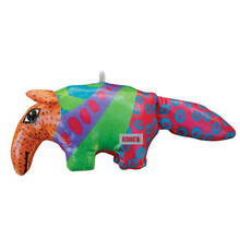 KONG® Shieldz Anteater M - pluszowa zabawka dla psa, mrówkojad z piszczałką i grzechotką