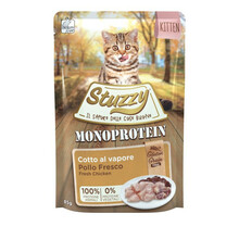 STUZZY Monoprotein z kurczakiem mokra karma dla kociąt, saszetka 85g