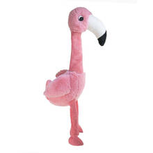 KONG® Shakers™ Honkers Flamingo S - zabawka dla psa z niskotonową piszczałką, flaming