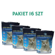 Finko Pakiet 16 x 3.8L - hypoalergiczny żwirek silikonowy dla kotów