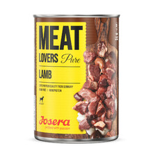 JOSERA Meat Lovers Pure Jagnięcina  - Monobiałkowa mokra karma dla psów, 400g