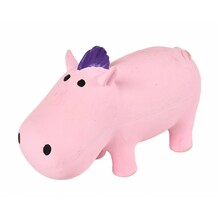 Barry King Świnia - Lateksowa zabawka dla psa, z dźwiękiem, różowa