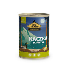 Pokusa Feel The Wild Kaczka z gruszką - karma mokra dla psów, 400g