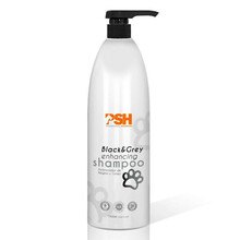 PSH - szampon wzmacniający czarny i szary kolor sierści 1l