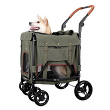 IBIYAYA Gentle Giant Pet Wagon Army Green - wózek dla psa