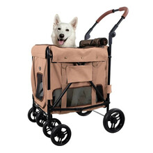 IBIYAYA Gentle Giant Pet Wagon Dirty Peach - wózek dla psa