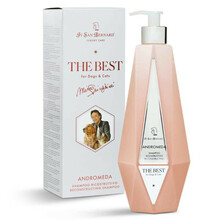 Iv San Bernard The Best Andromeda Shampoo - szampon regenerujący z dziką różą, dla osłabionej i wrażliwej skóry psów i kotów