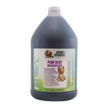Nature's Specialities Plum Silky® Shampoo - odżywczy szampon z jedwabiem dla psa i kota, koncentrat 24:1, 3.8l