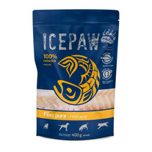 ICEPAW Filet Pure - filet z dorsza dla psów, 400g