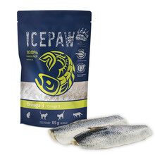 ICEPAW Cat Omega 3 – łosoś i śledź dla kotów, 85g