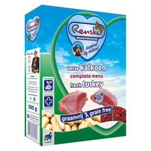 Renske Dog fresh meat - świeże mięso indyk bez zbóż dla psów, 395g