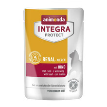 ANIMONDA Integra Protect Renal Nieren Beef - Mokra karma dla kota, dieta nerkowa, saszetka 85g