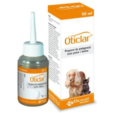 BIOWET Oticlar - Preparat do pielęgnacji uszu psów i kotów, 50ml
