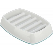 Trixie Slow Feeding miska plastikowa dla kota 0,25l, szara