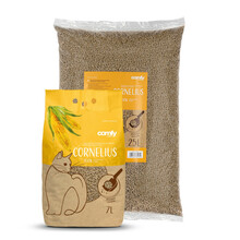 Comfy Cornelius Natural - Zbrylający żwirek kukurydziany dla kota
