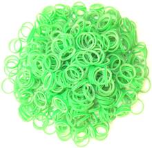 Lainee Latex Bands - profesjonalne lateksowe gumki, duże (9.5mm), średniej grubości, zielone, 200 sztuk