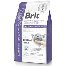 BRIT Gluten & Grain-Free Veterinary Diet Gastrointestinal Low Fat - sucha karma dla kota